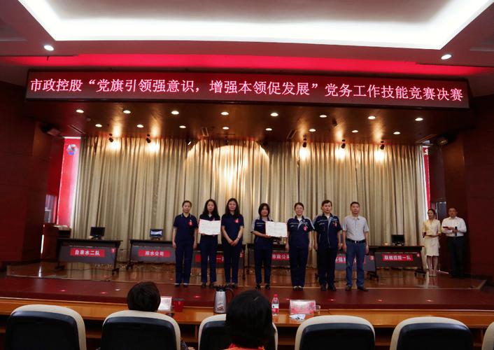 环保科技公司,恒锋市政公司顺燃控股公司一队获三等奖未来市政控股